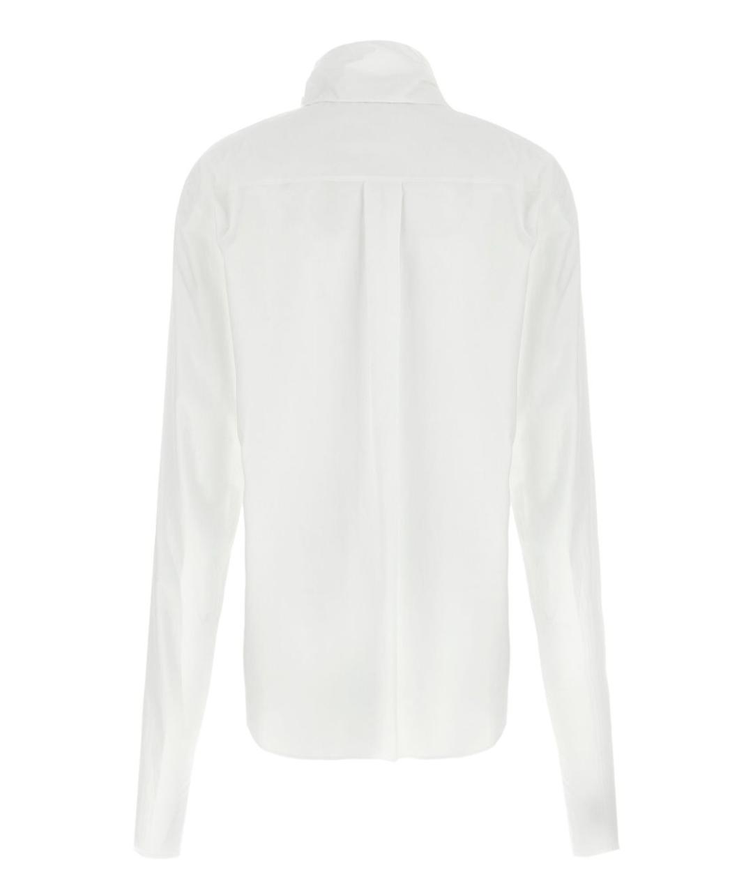 ALBERTA FERRETTI Белая хлопковая рубашка, фото 4