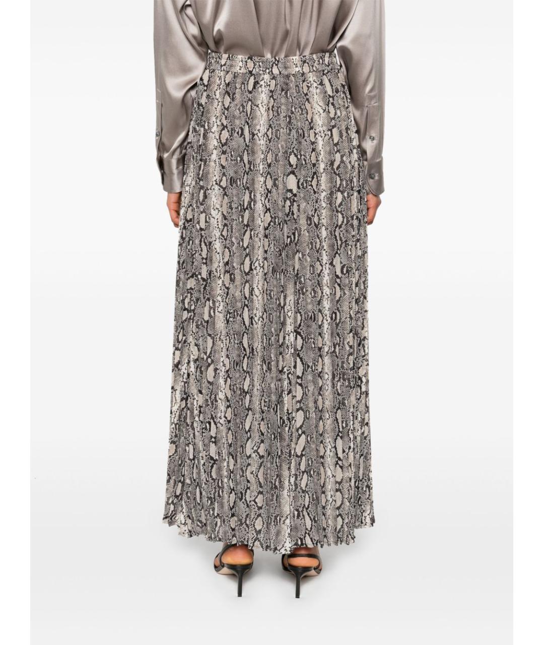 MICHAEL KORS Мульти полиэстеровая юбка макси, фото 2