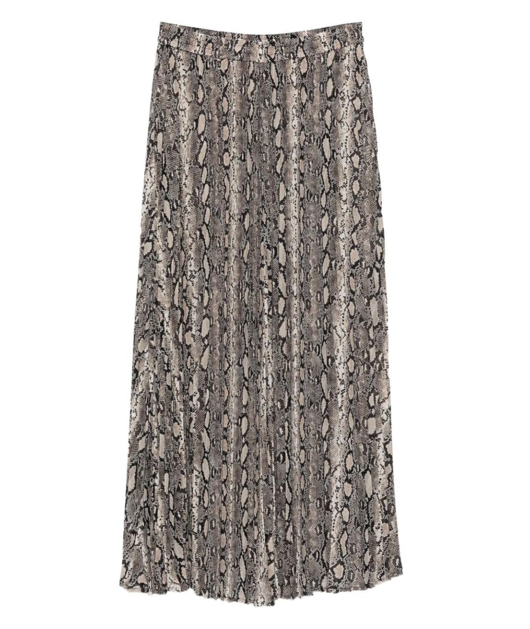 MICHAEL KORS Мульти полиэстеровая юбка макси, фото 1