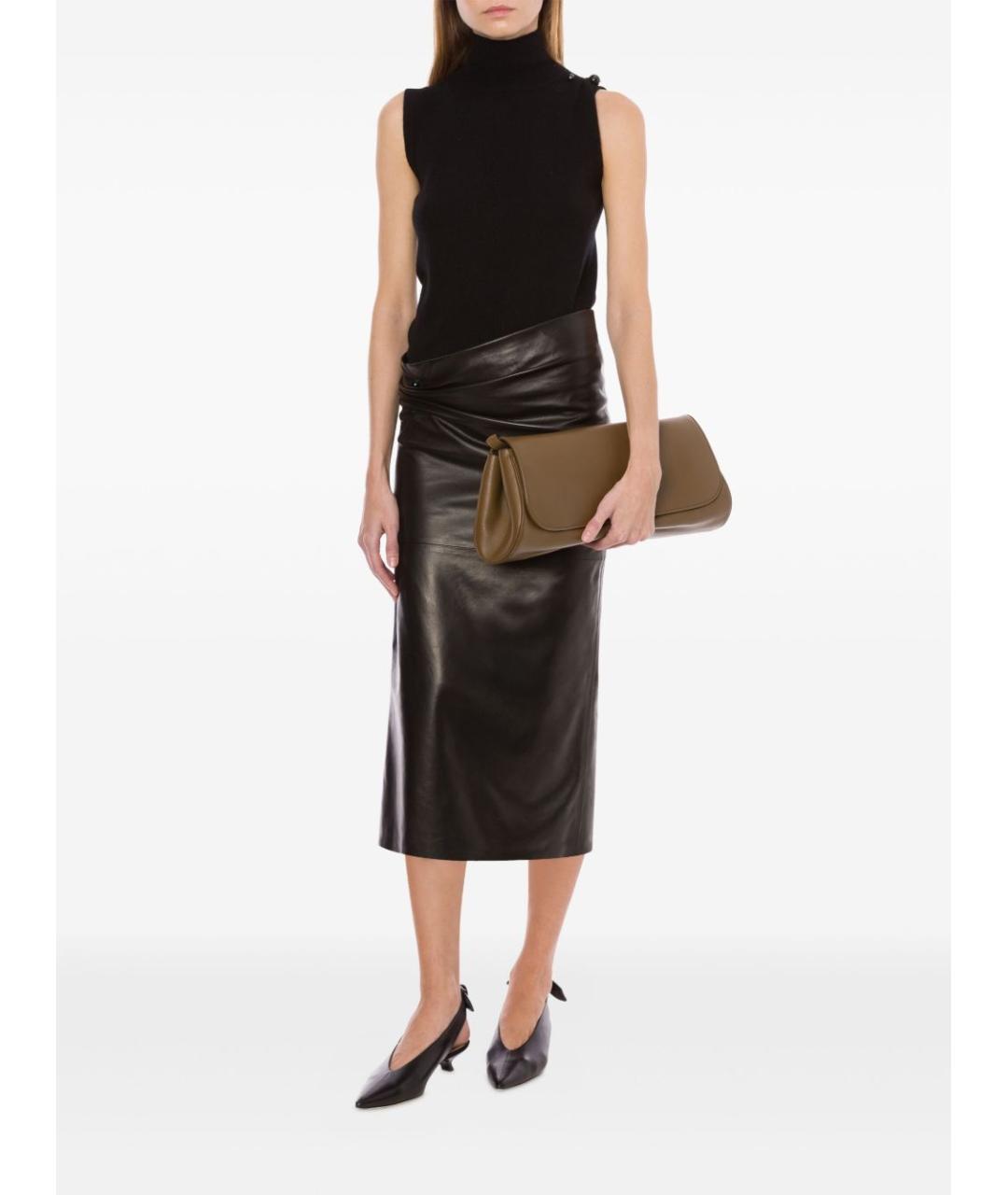 ALBERTA FERRETTI Черная кашемировая жилетка, фото 3