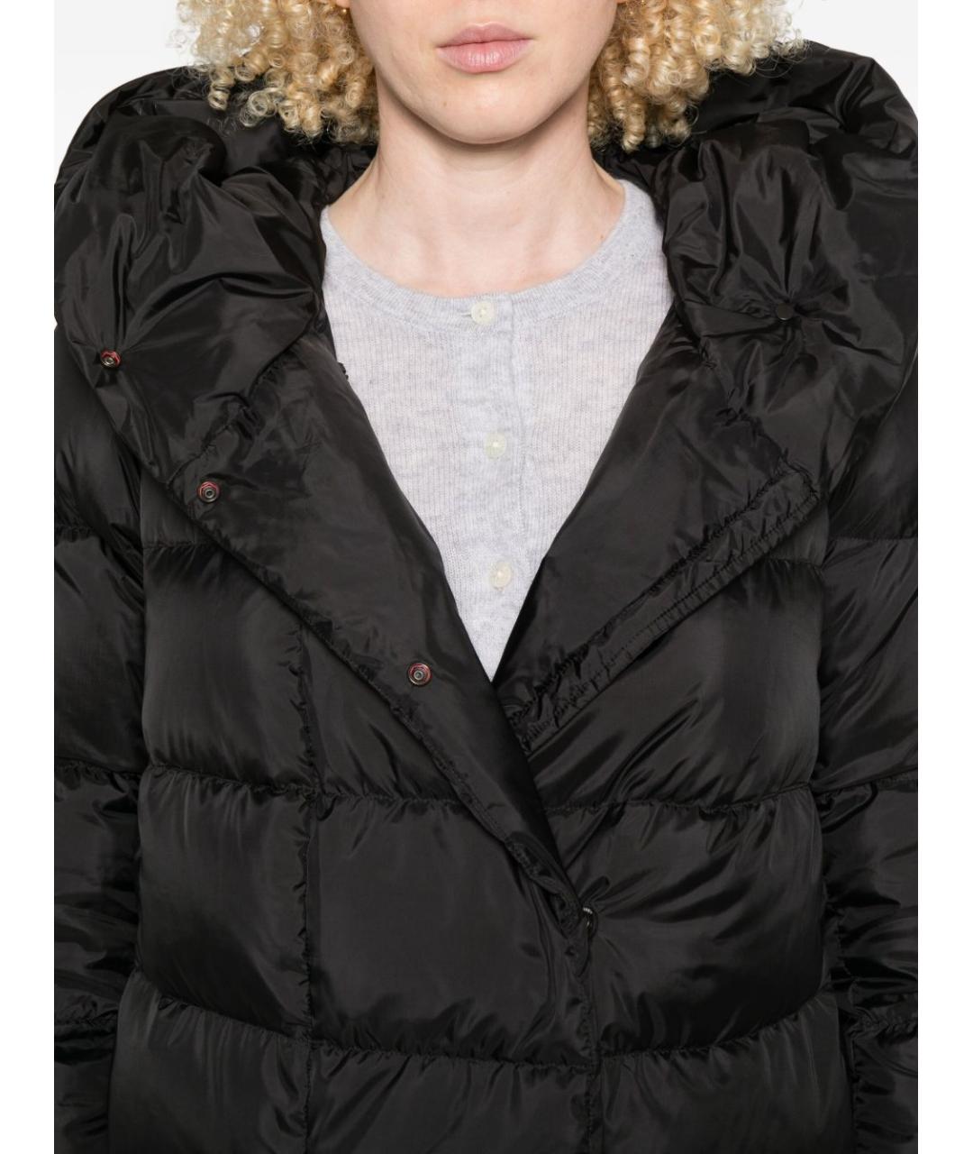 PEUTEREY Черная полиэстеровая куртка, фото 2
