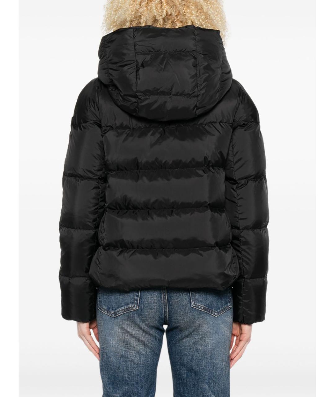 PEUTEREY Черная полиэстеровая куртка, фото 5