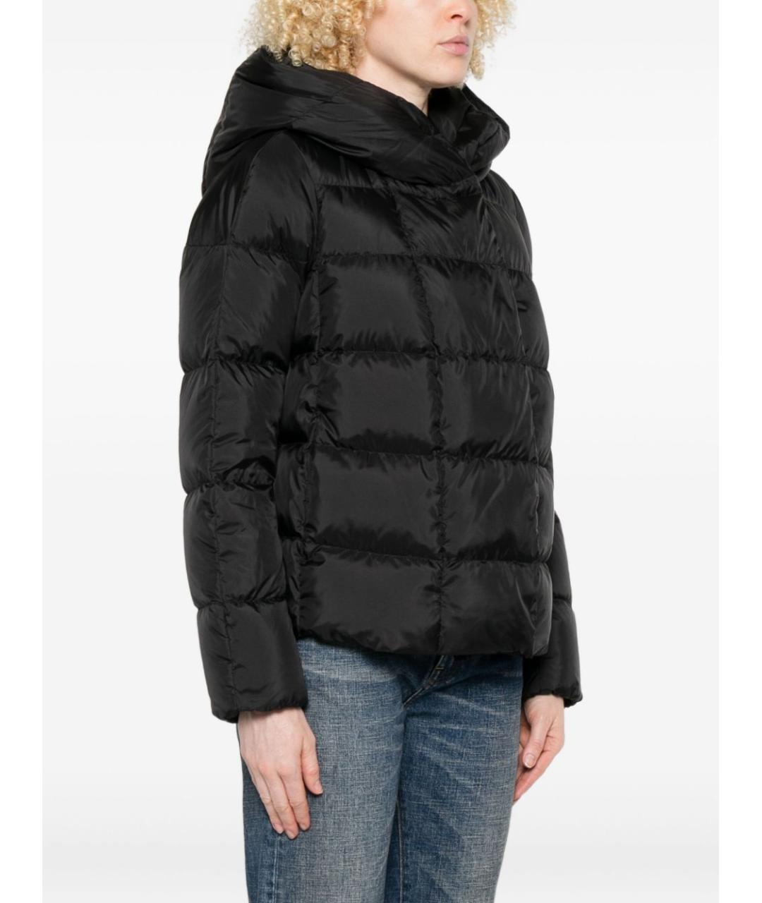 PEUTEREY Черная полиэстеровая куртка, фото 4