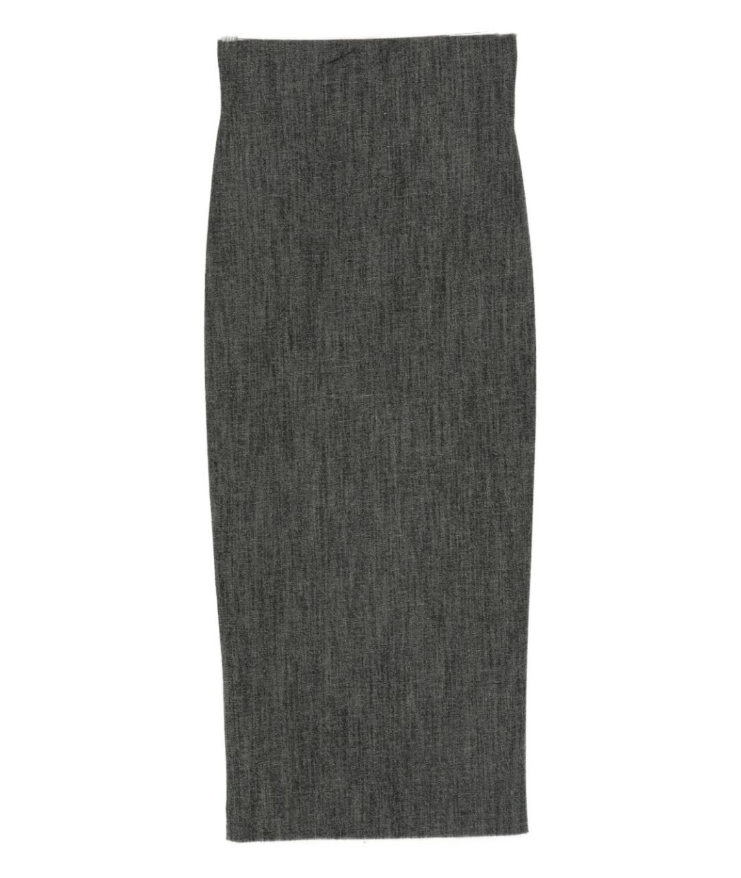 ALBERTA FERRETTI Мульти шерстяная юбка миди, фото 1