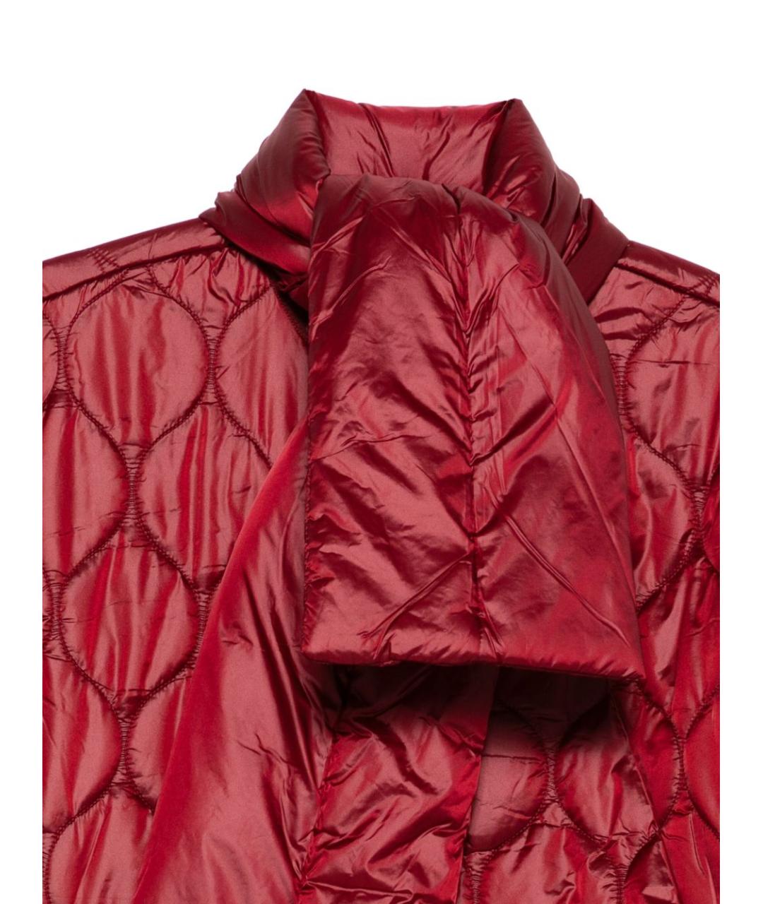 LIU JO Красный полиамидовый пуховик, фото 3