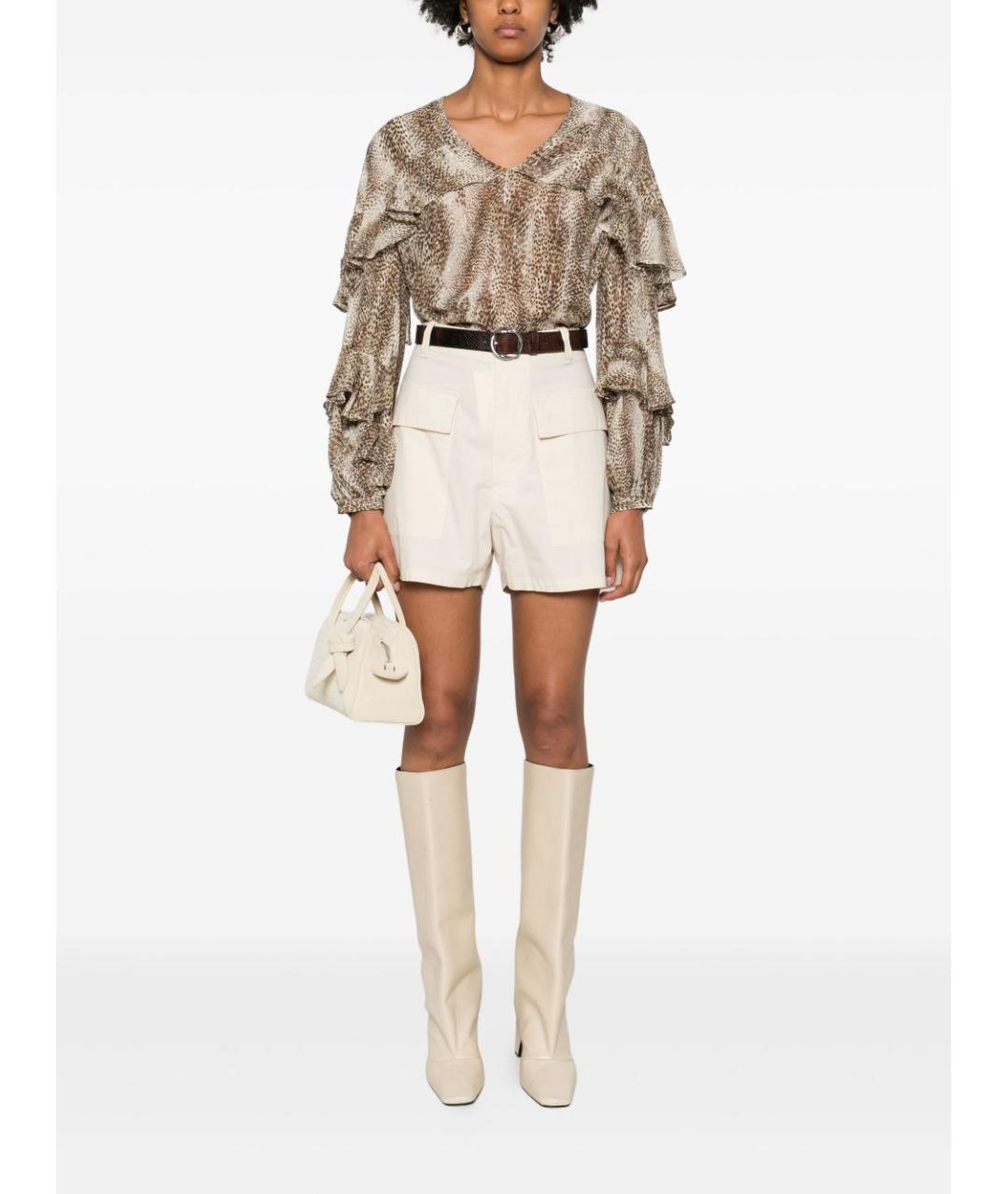 TWIN-SET Мульти вискозная блузы, фото 3