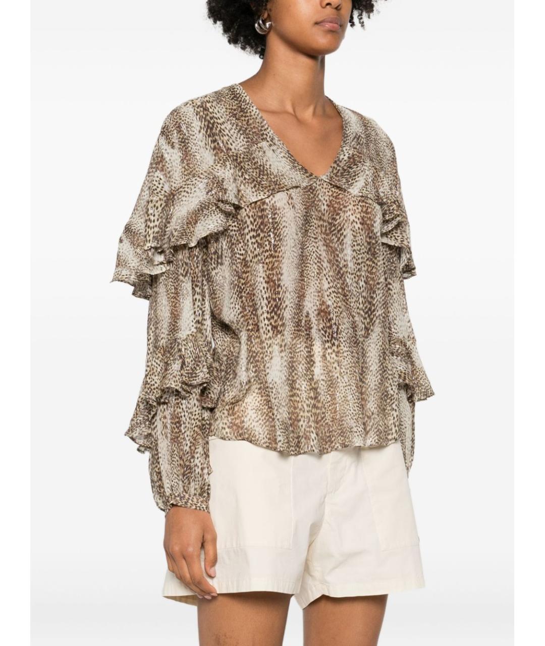 TWIN-SET Мульти вискозная блузы, фото 5