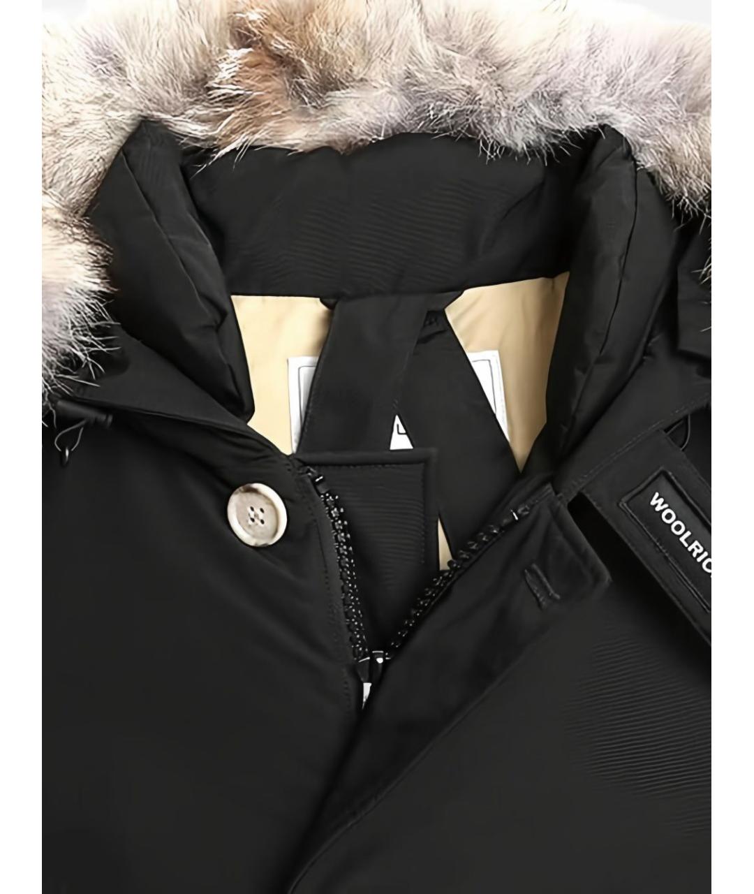 WOOLRICH Черный пуховик, фото 3