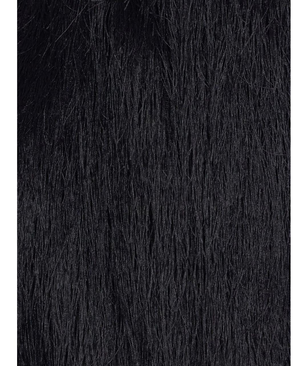 TWIN-SET Черный полиэстеровый кардиган, фото 3