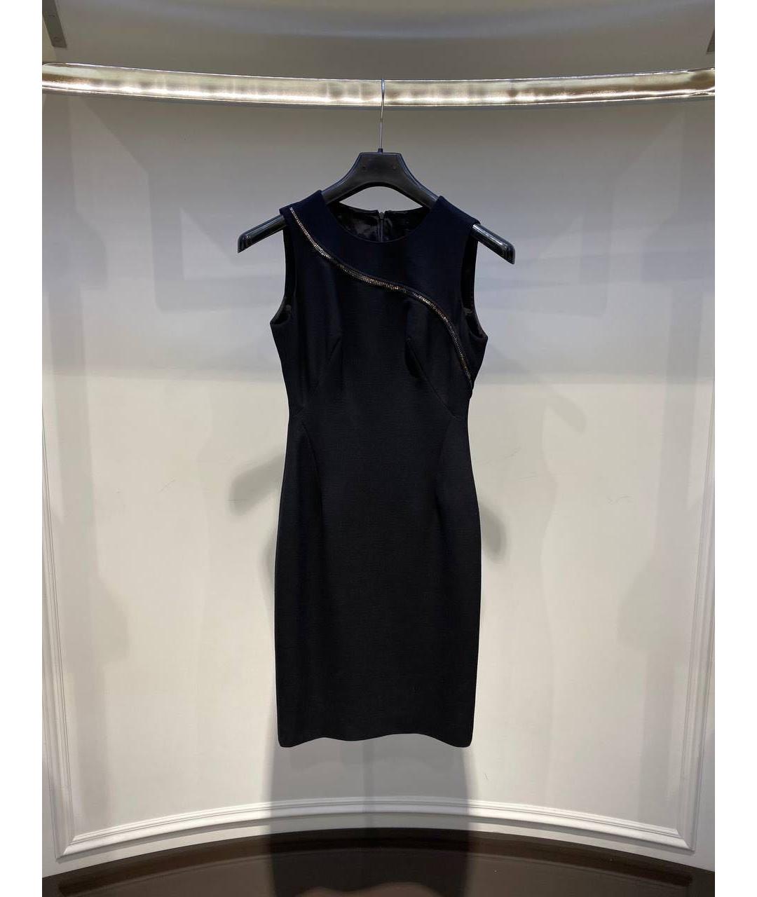 VERSACE Черное повседневное платье, фото 4