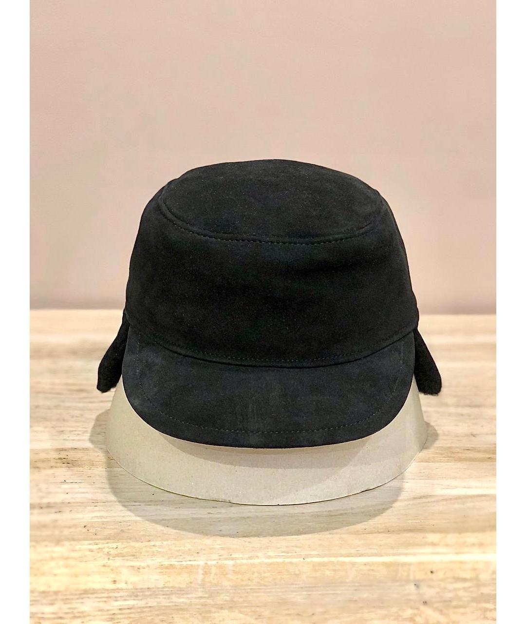 BORSALINO Черная кашемировая кепка/бейсболка, фото 6