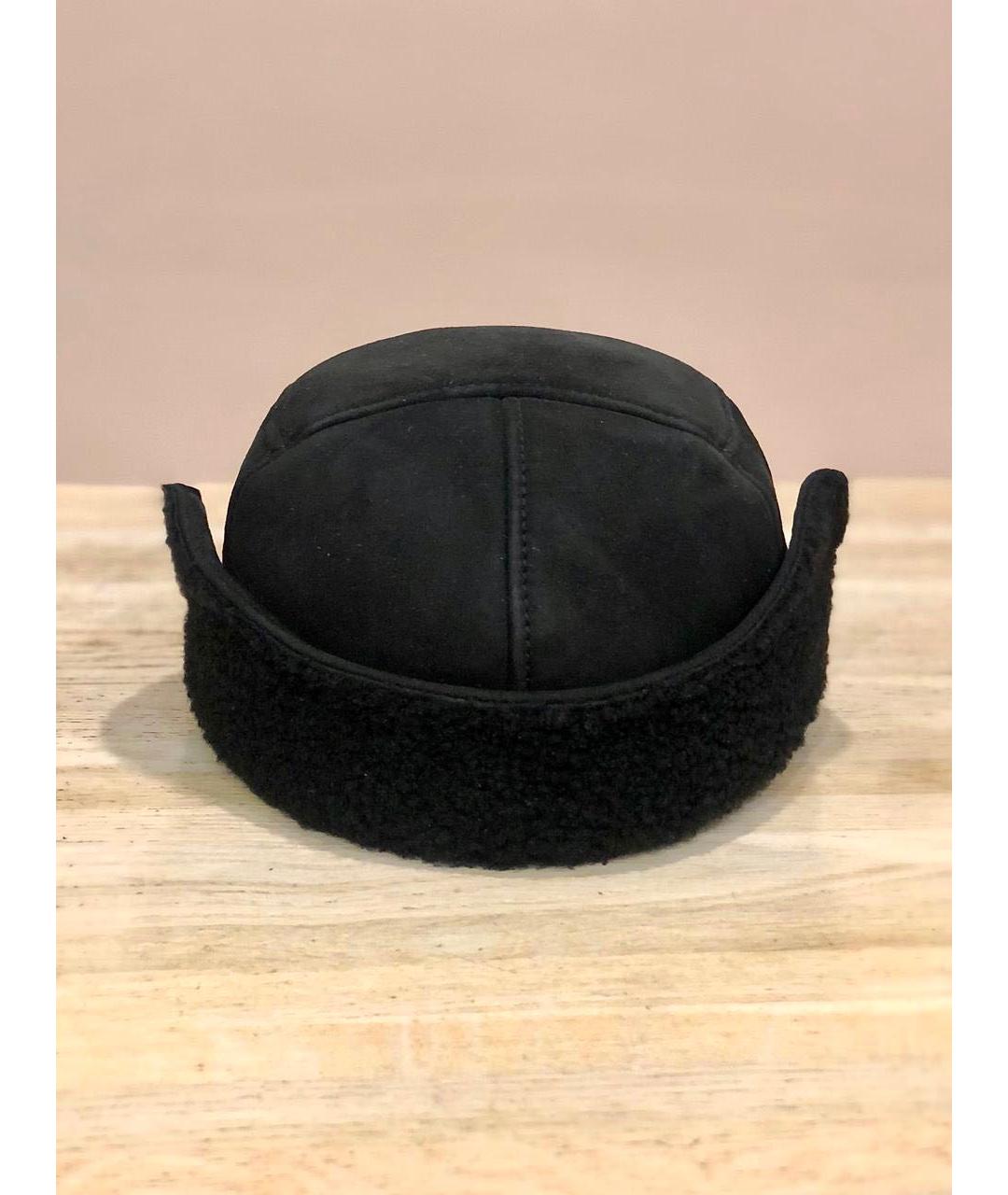BORSALINO Черная кашемировая кепка/бейсболка, фото 7