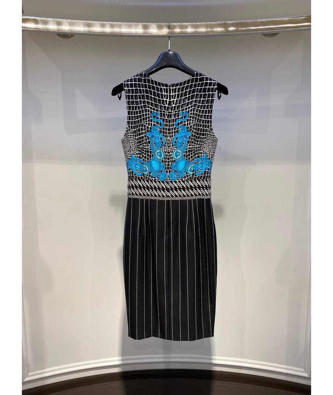 VERSACE Мульти повседневное платье, фото 3