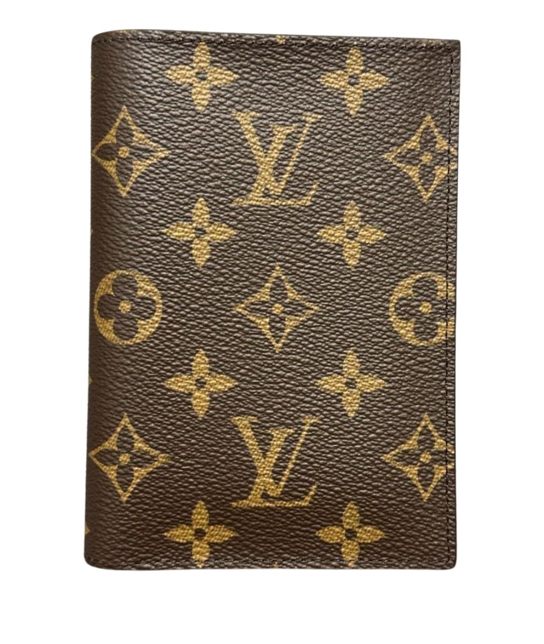 LOUIS VUITTON Коричневый кошелек, фото 1