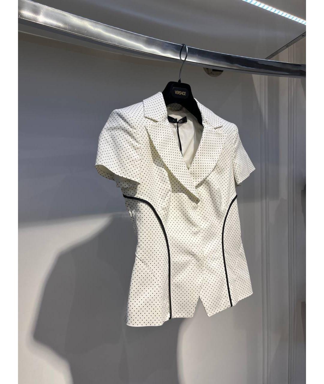 VERSACE Белый жакет/пиджак, фото 2