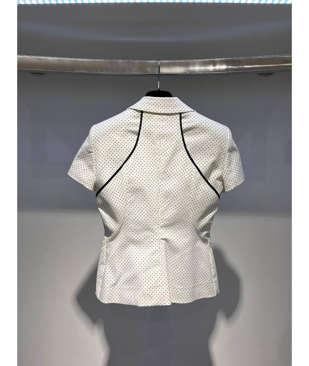 VERSACE Белый жакет/пиджак, фото 3