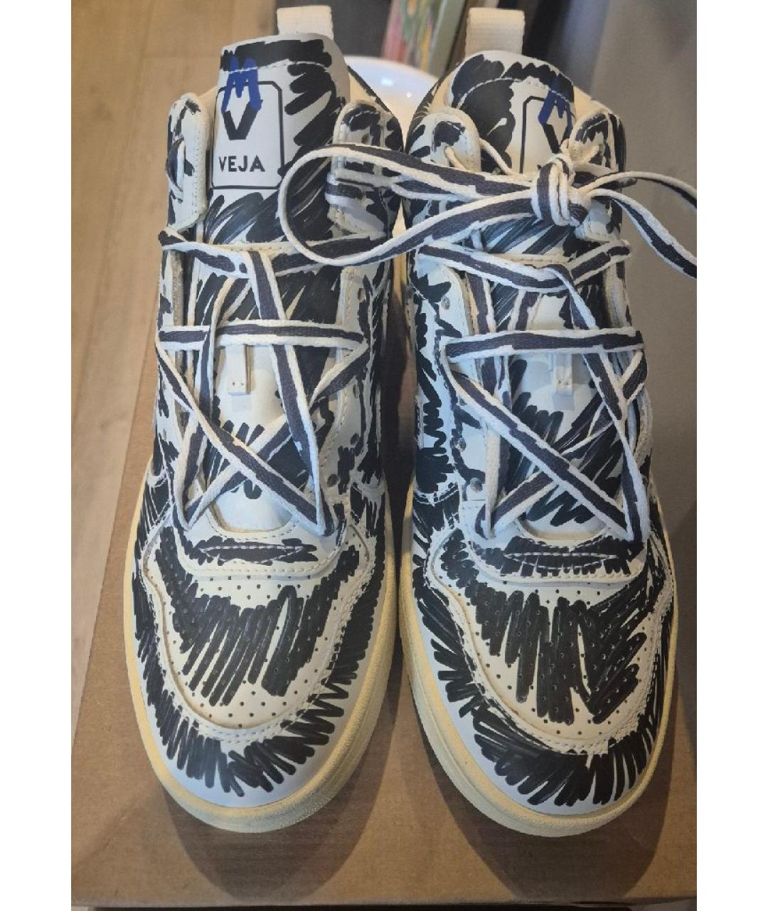 MARNI Мульти кожаные кроссовки, фото 2