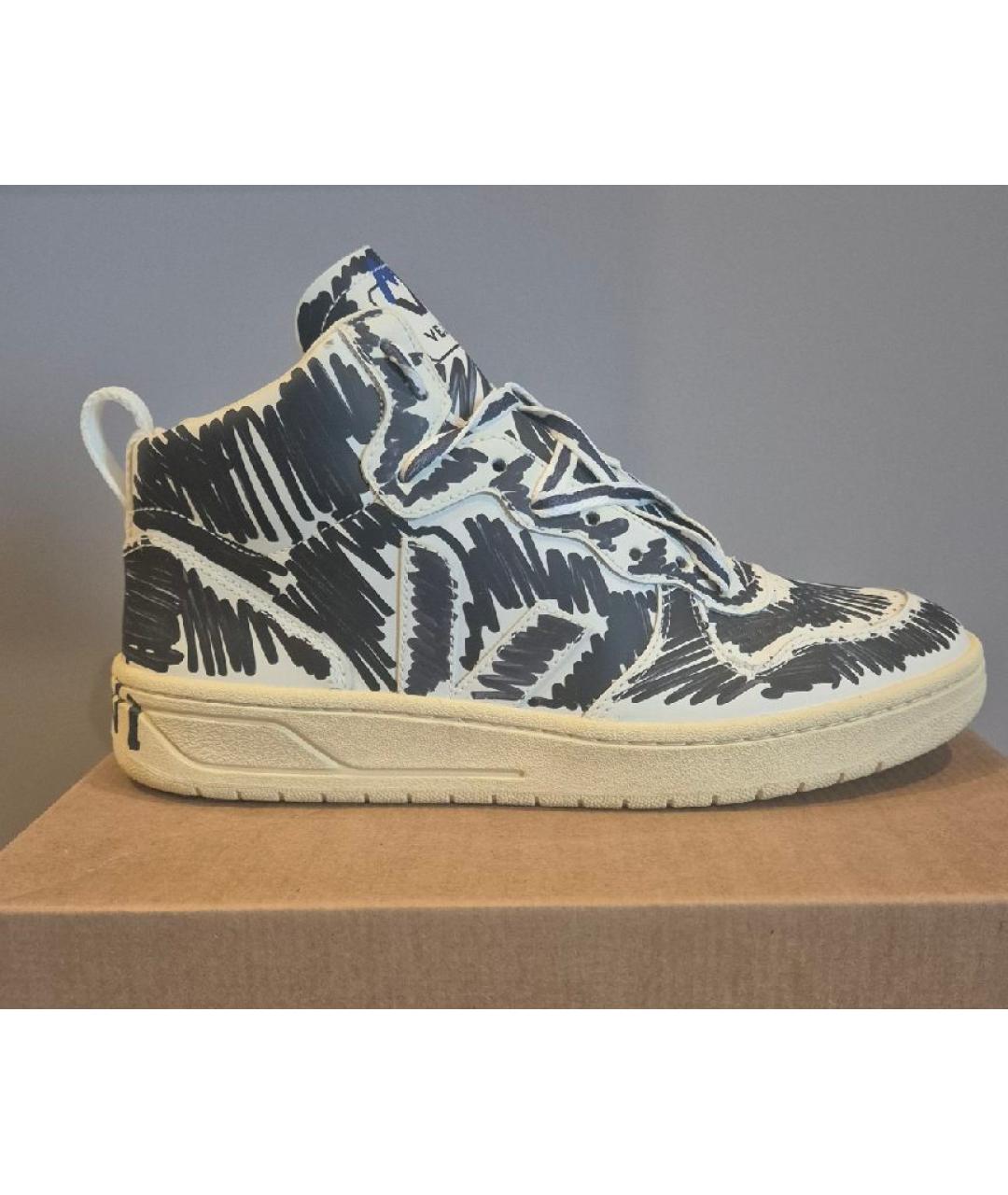 MARNI Мульти кожаные кроссовки, фото 9