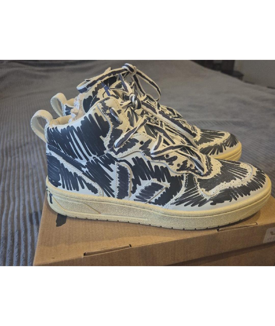 MARNI Мульти кожаные кроссовки, фото 5