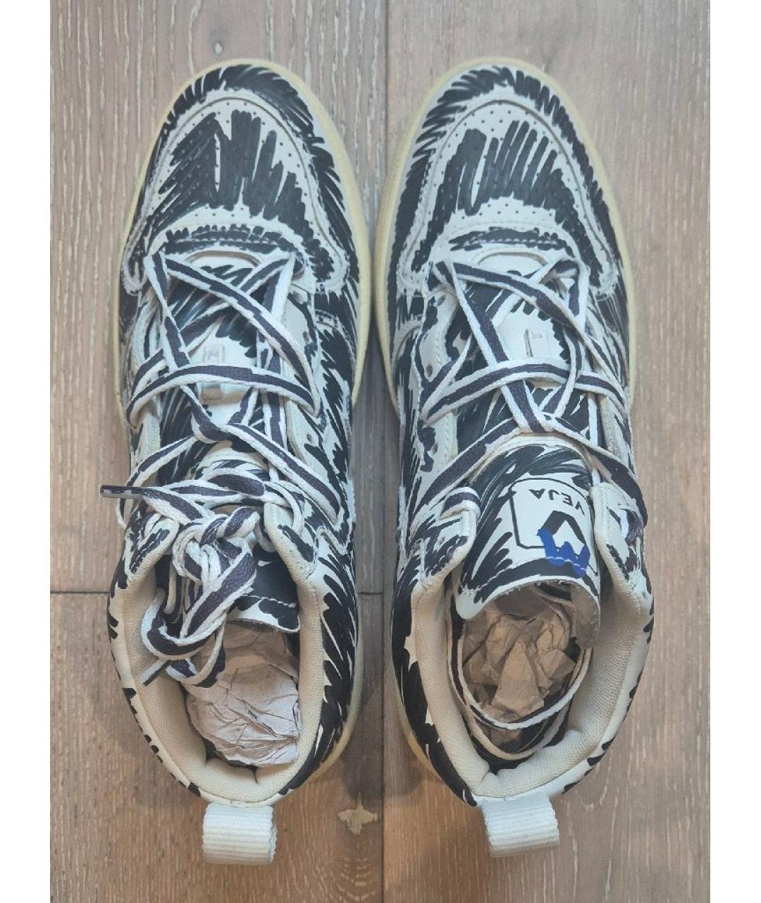 MARNI Мульти кожаные кроссовки, фото 3