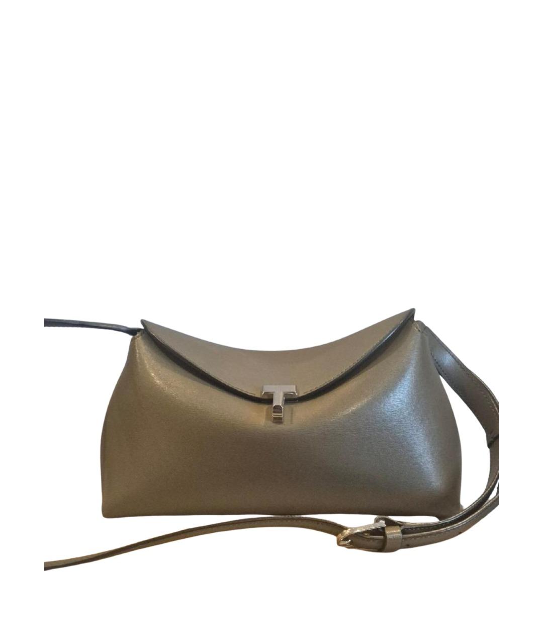 TOTEME Коричневая кожаная сумка через плечо, фото 1