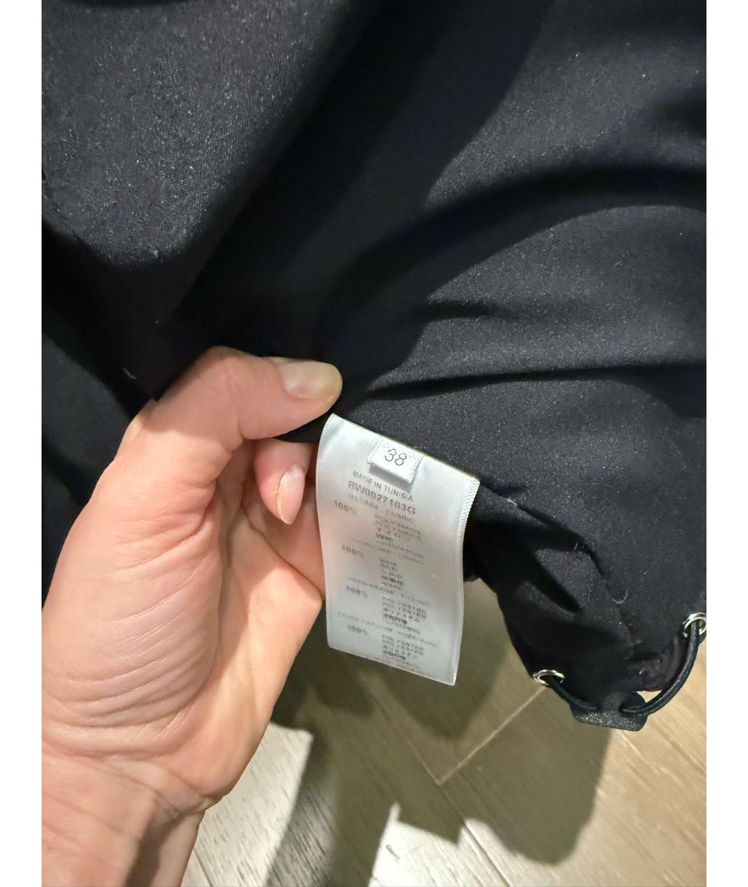 GIVENCHY Черный полиамидовый пуховик, фото 5