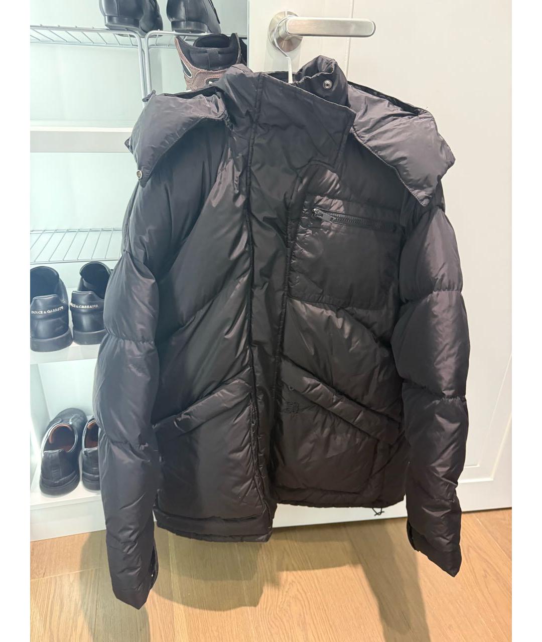 GIVENCHY Черный полиамидовый пуховик, фото 6