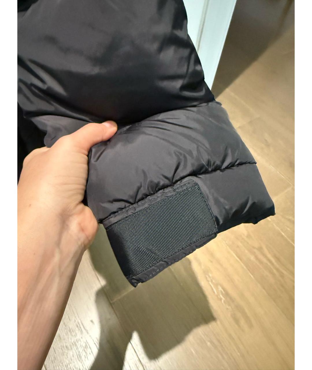 GIVENCHY Черный полиамидовый пуховик, фото 4