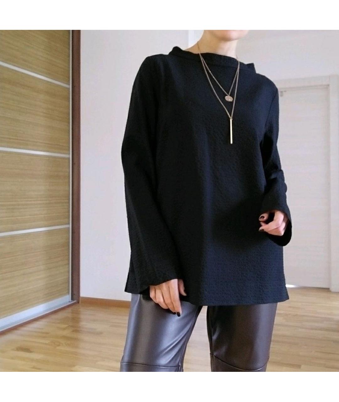 COS Черный шерстяной джемпер / свитер, фото 5