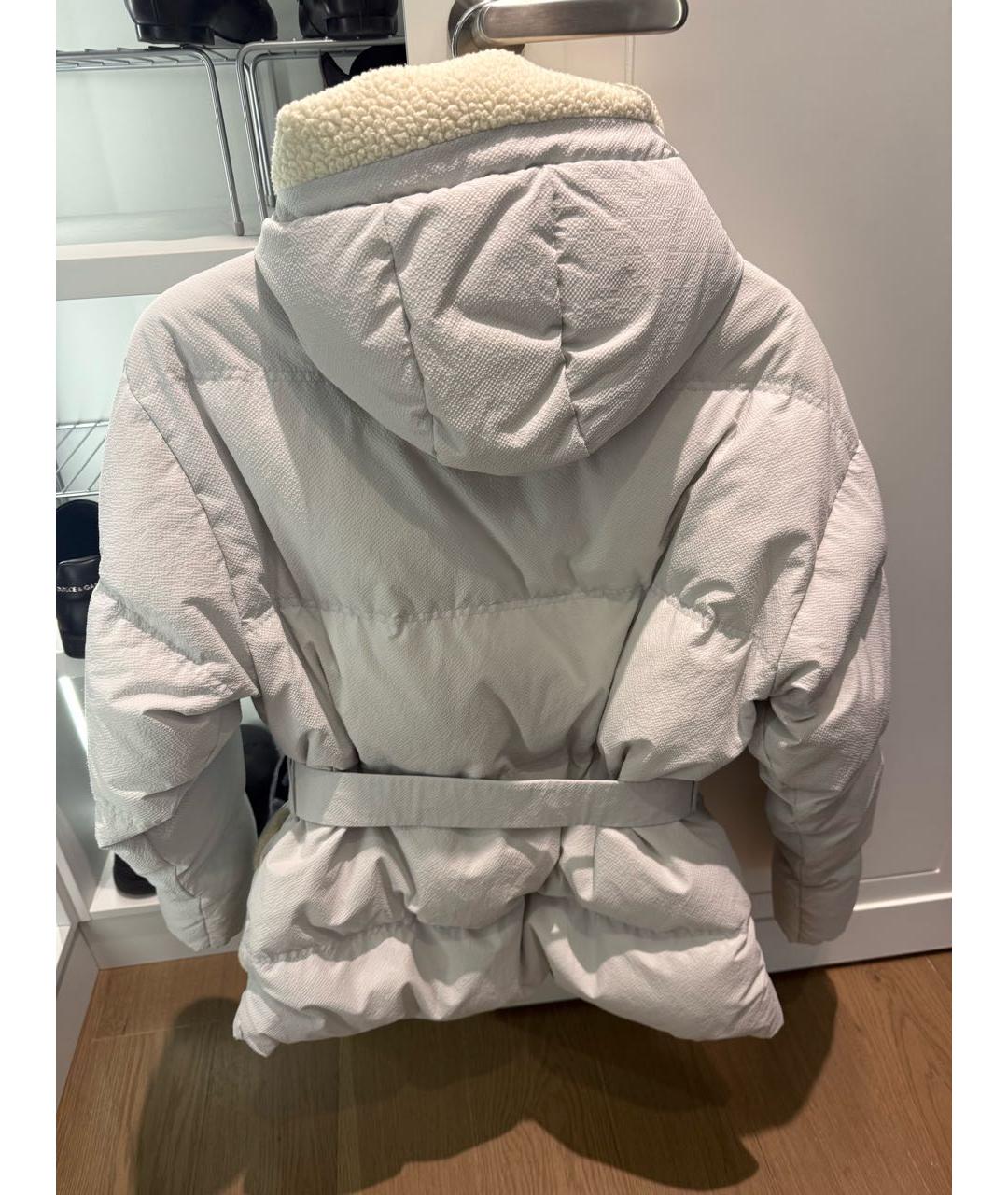 IENKI IENKI Серый полиамидовый пуховик, фото 2