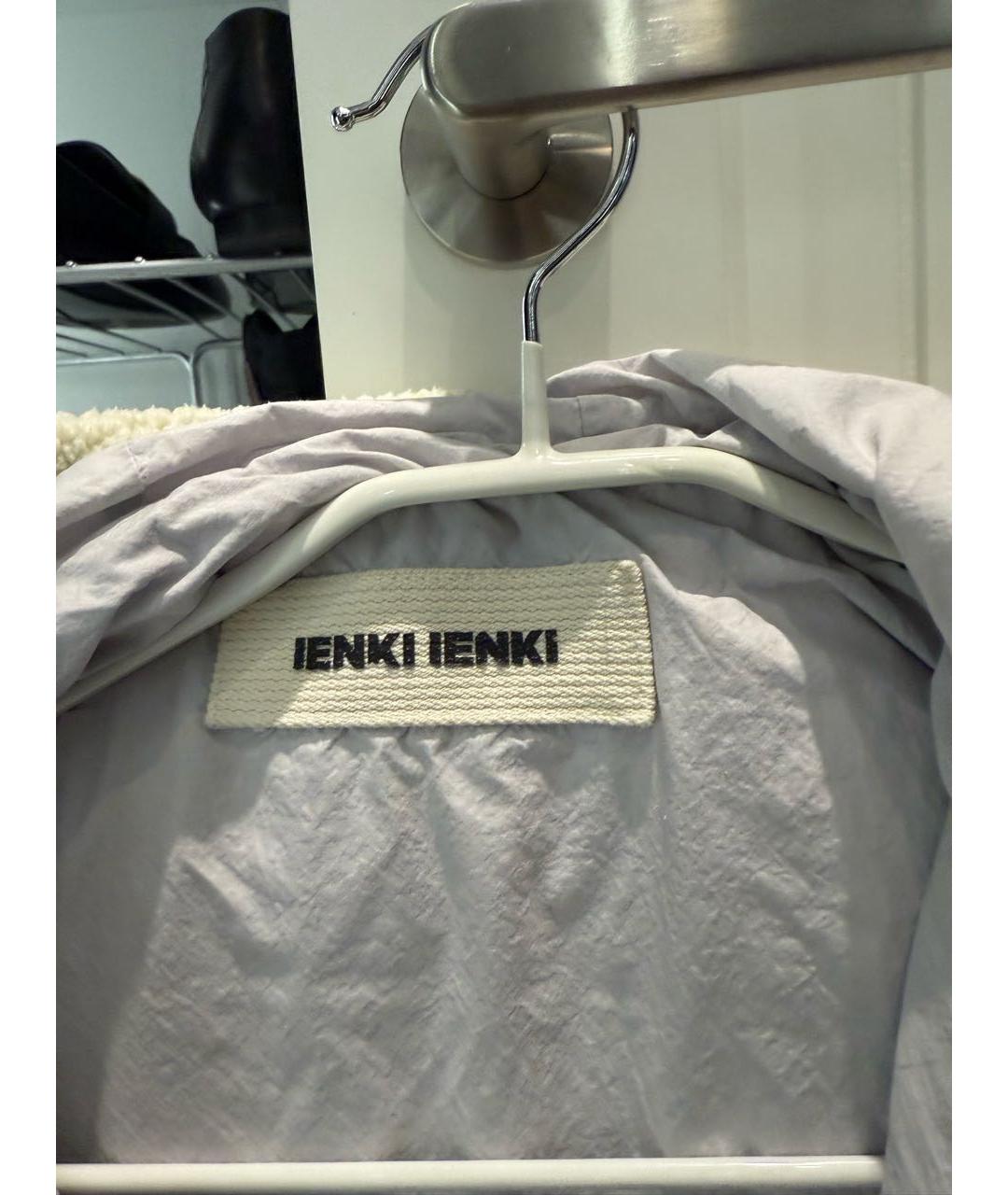 IENKI IENKI Серый полиамидовый пуховик, фото 3