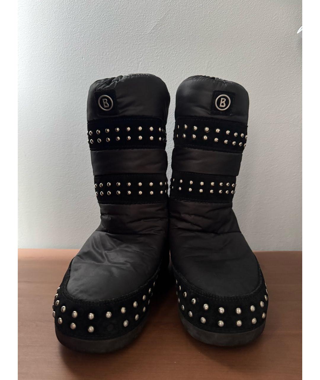 BOGNER Черные замшевые сапоги, фото 2