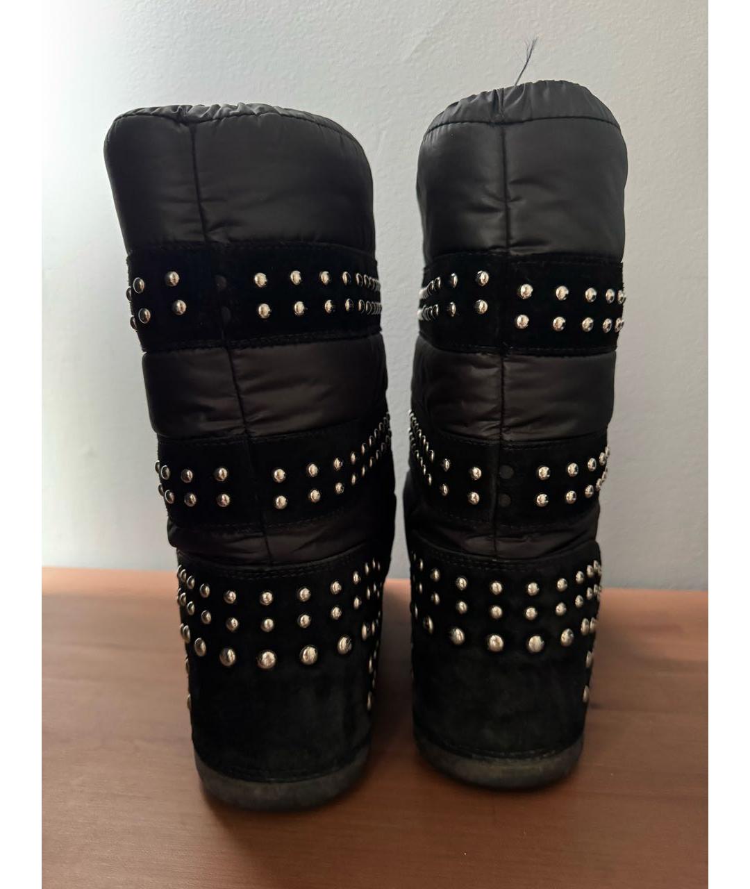 BOGNER Черные замшевые сапоги, фото 4