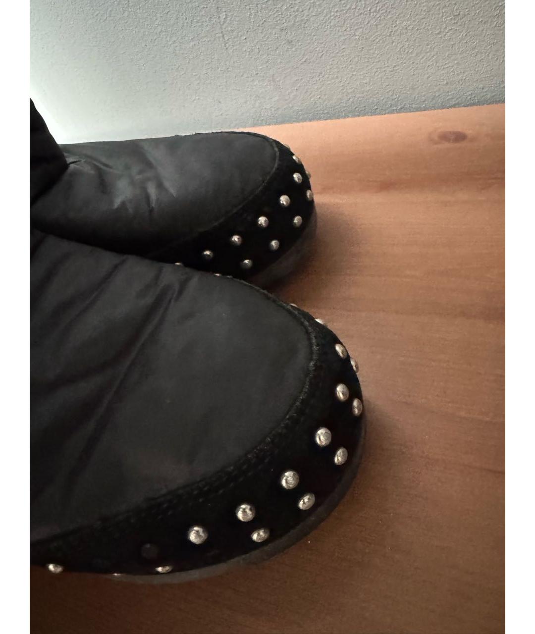 BOGNER Черные замшевые сапоги, фото 5