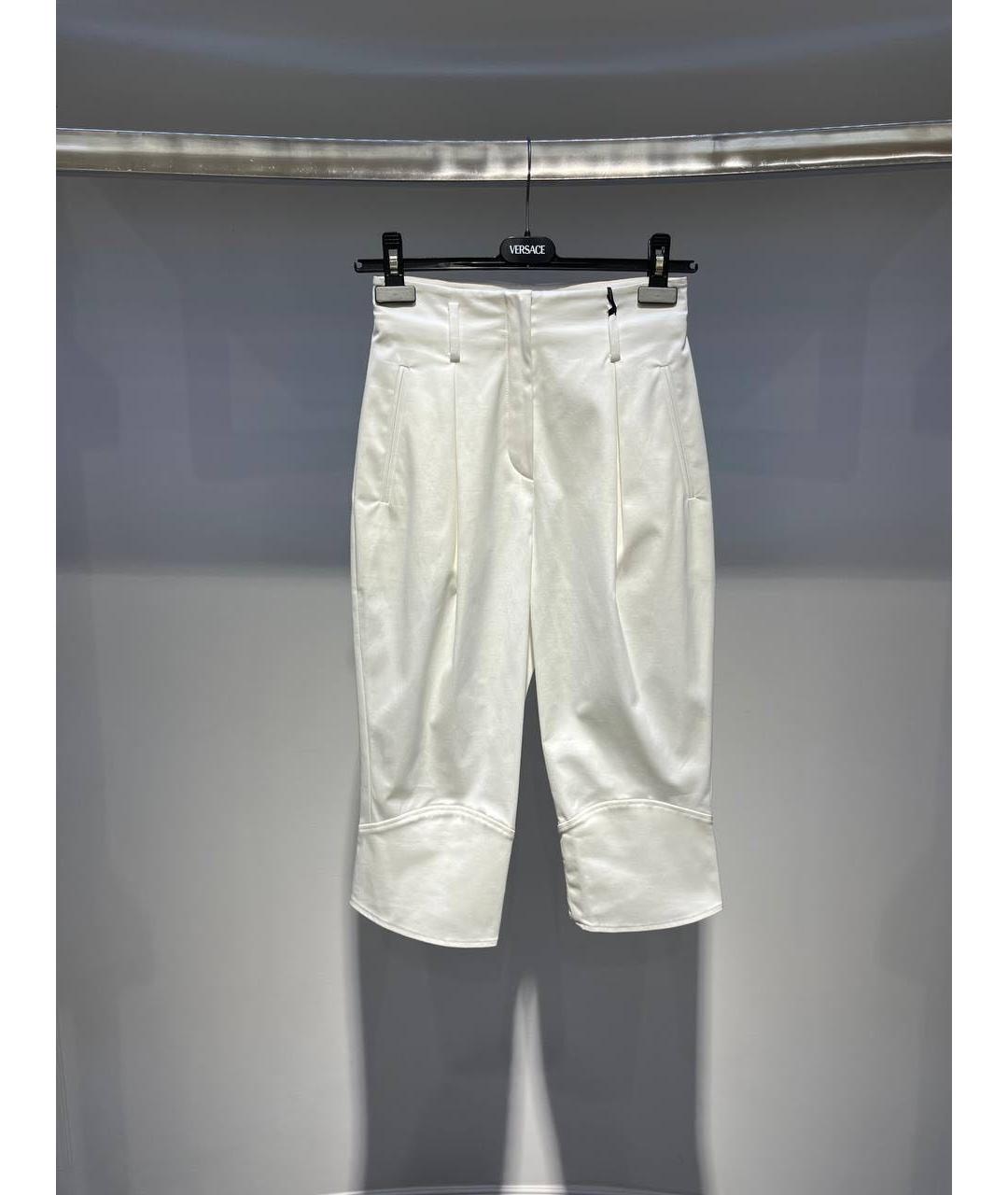 VERSACE Белые бриджи, фото 3