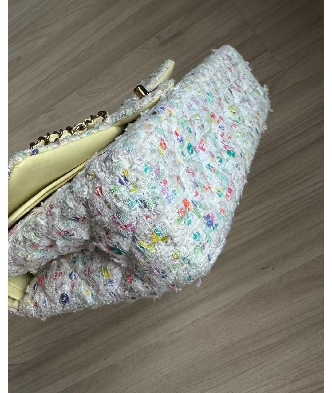 CHANEL Мульти твидовая сумка через плечо, фото 3