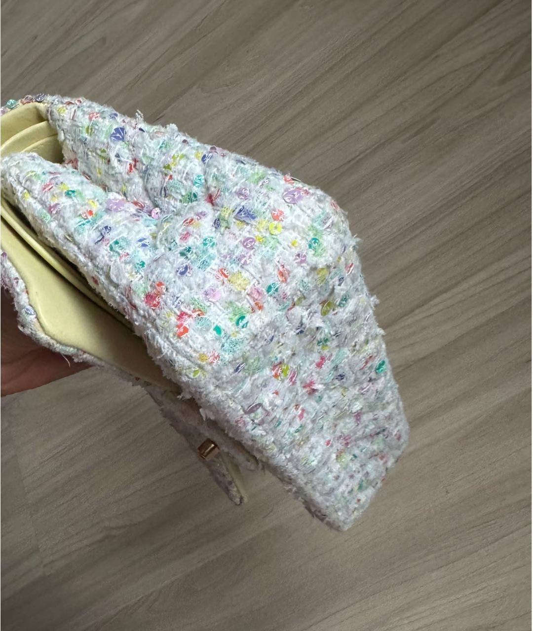 CHANEL Мульти твидовая сумка через плечо, фото 4