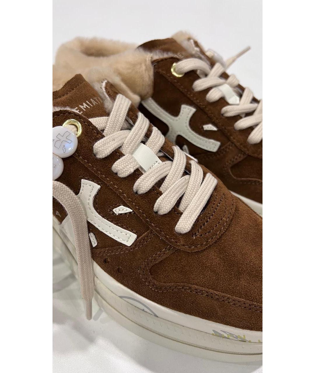 PREMIATA Коричневые кроссовки, фото 5