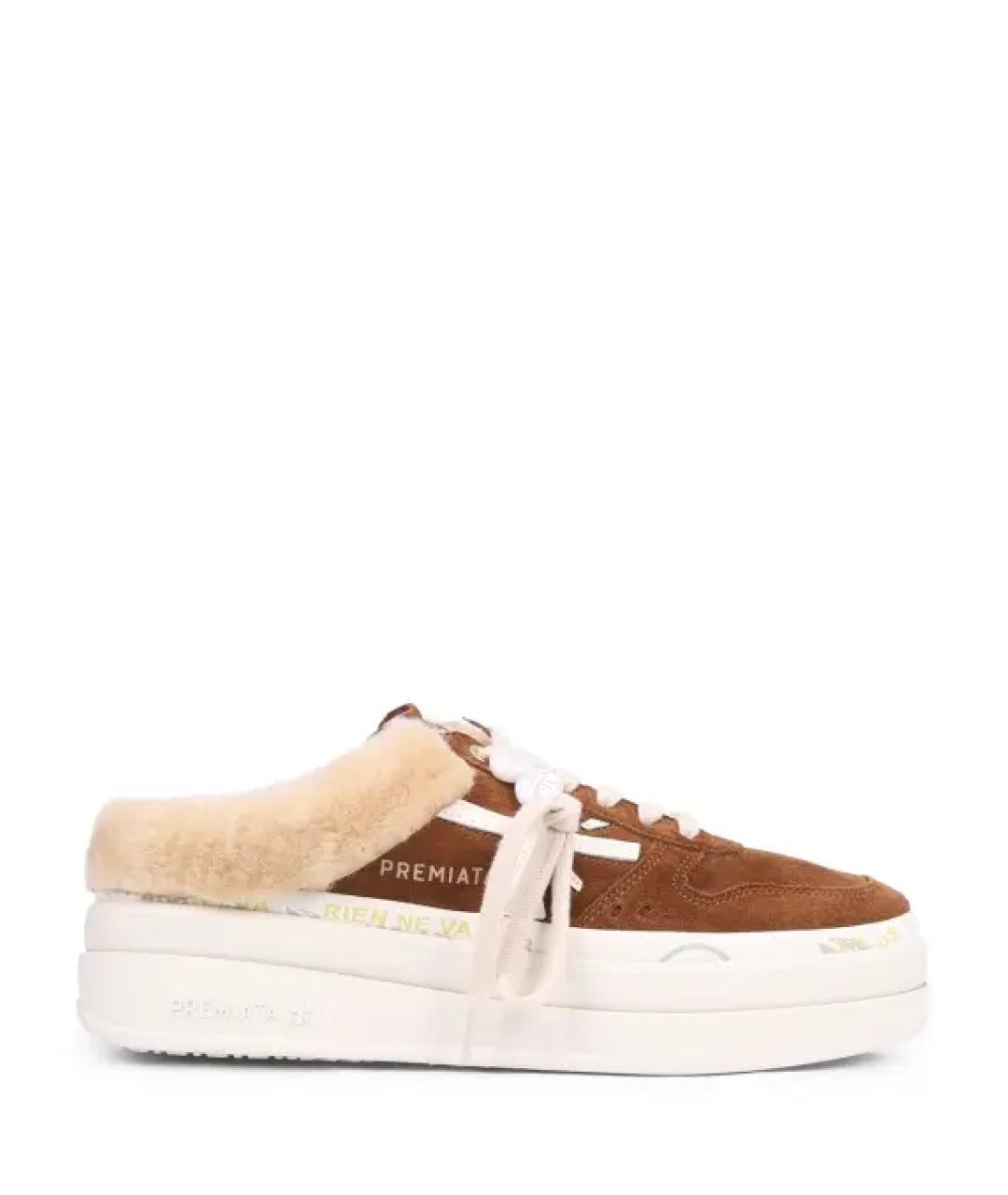 PREMIATA Коричневые кроссовки, фото 1