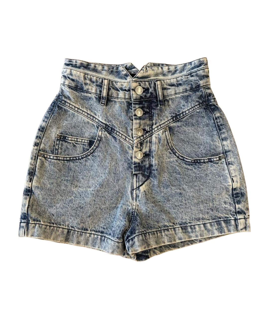 ISABEL MARANT Голубые хлопковые шорты, фото 1
