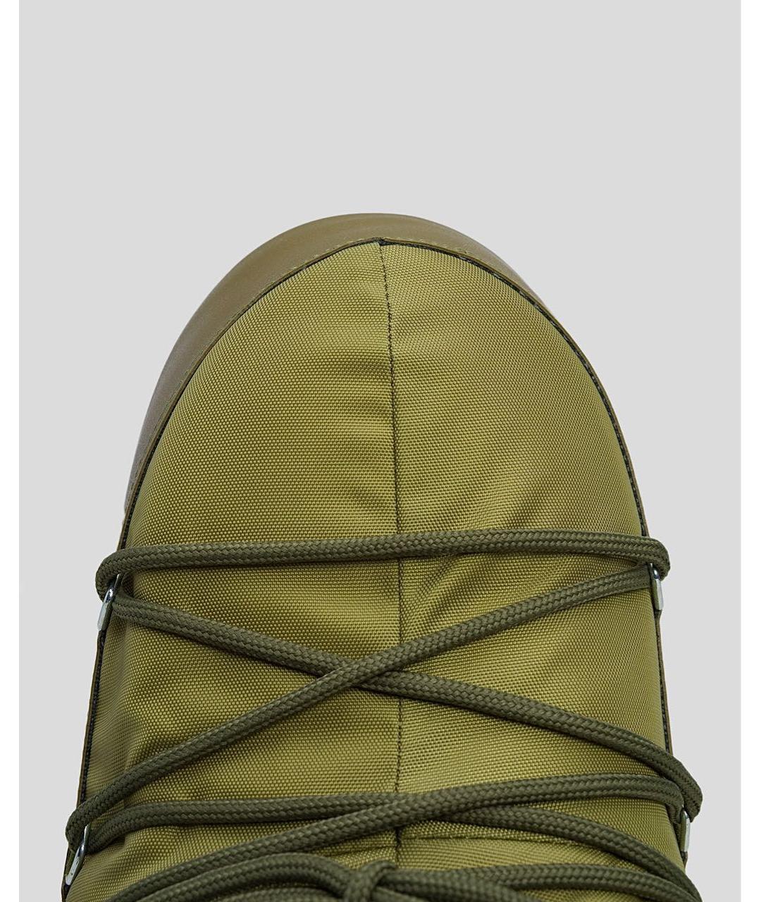MOON BOOT Хаки сапоги, фото 3