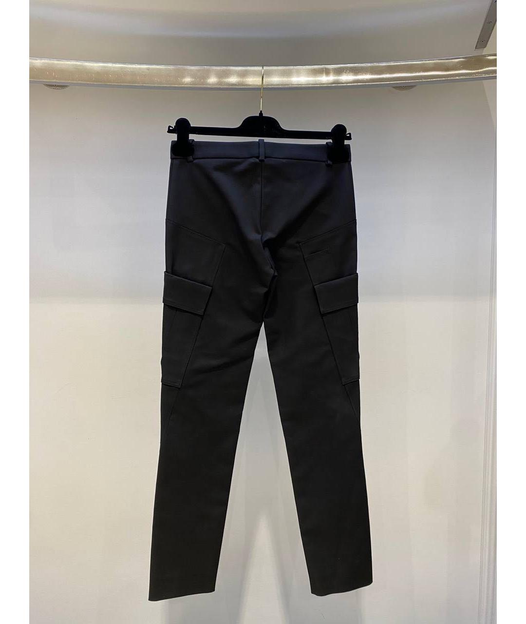 VERSACE Черные брюки узкие, фото 2