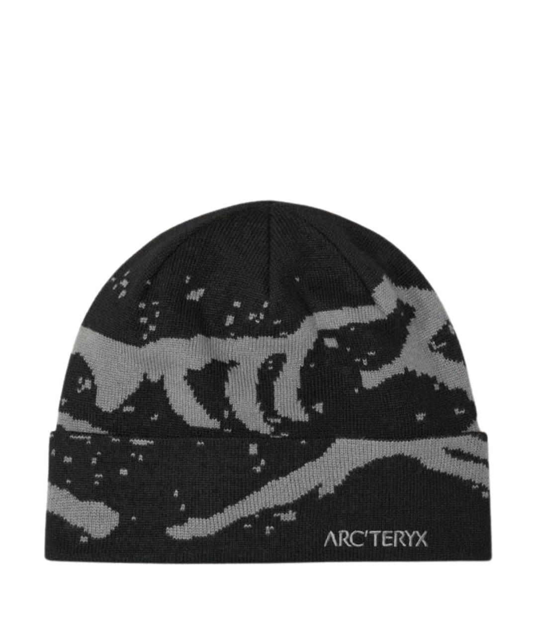 ARCTERYX Черная синтетическая шапка, фото 1