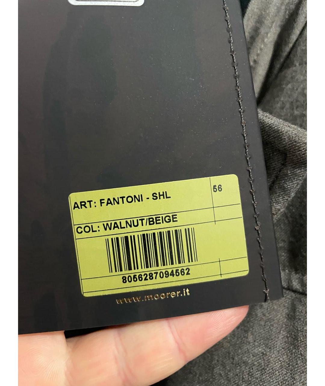 MOORER Хаки полиэстеровый пуховик, фото 6