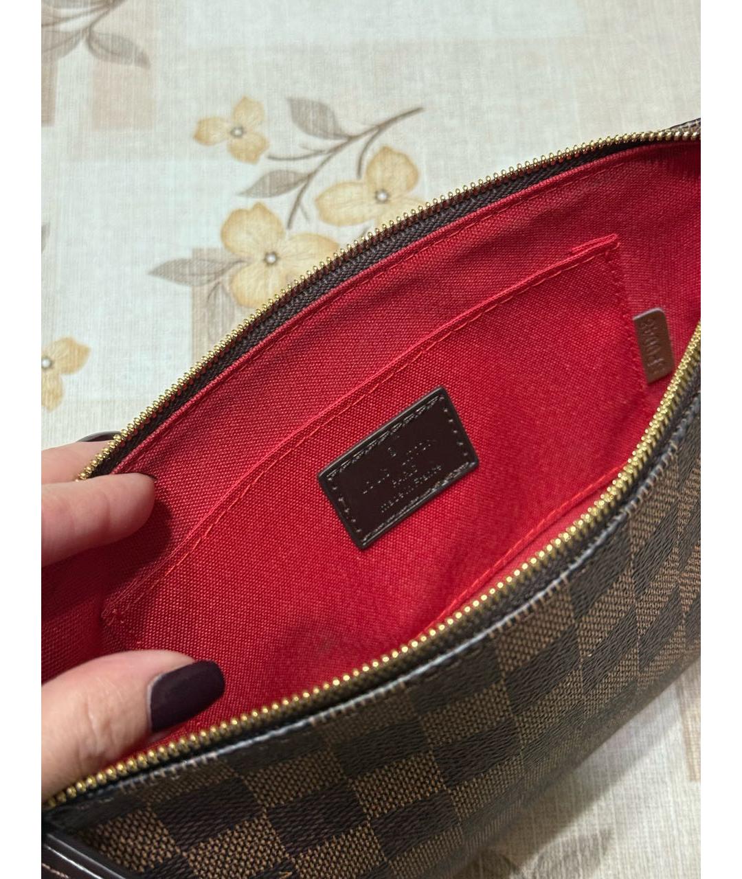 LOUIS VUITTON Коричневая сумка через плечо, фото 4