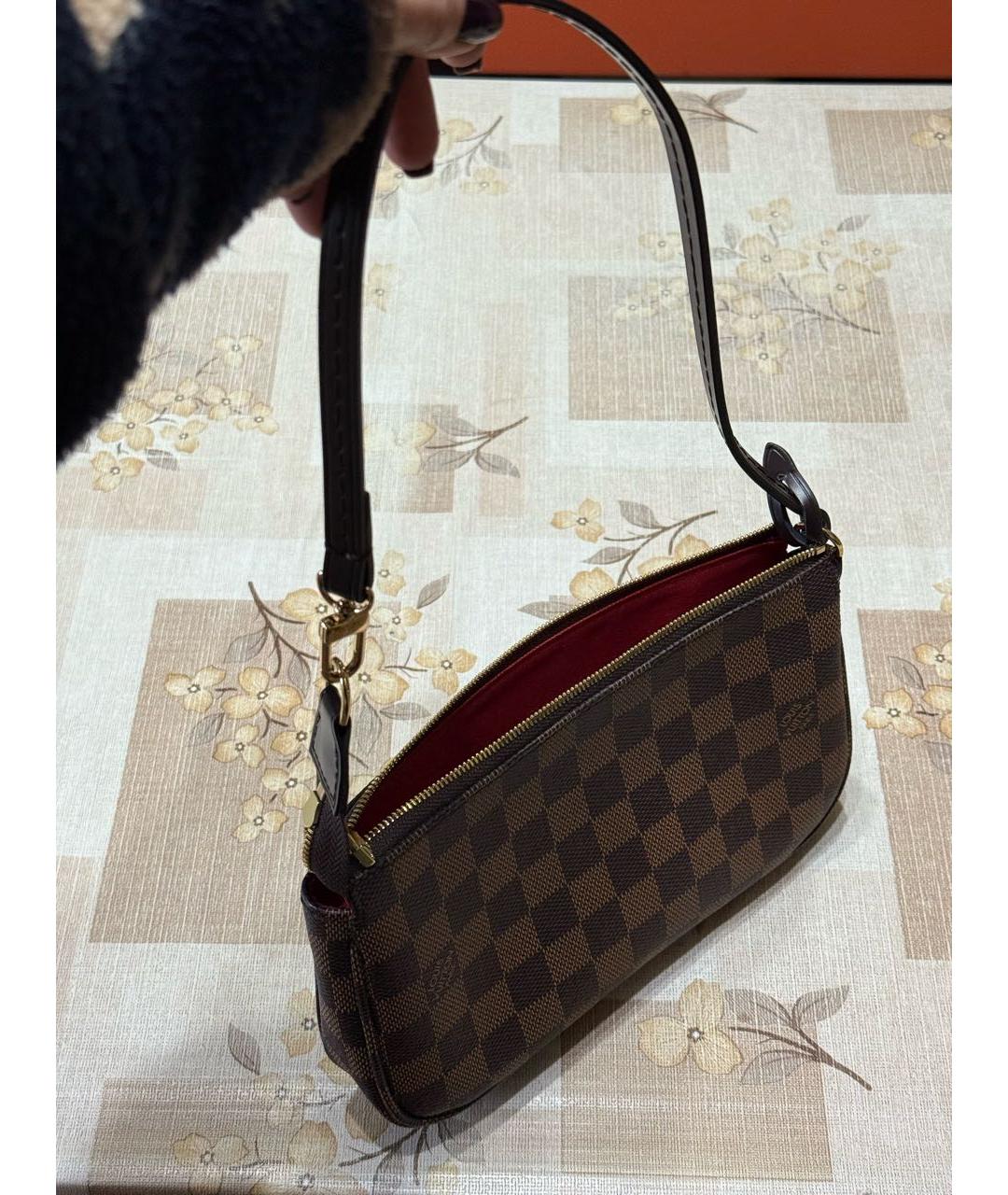 LOUIS VUITTON Коричневая сумка через плечо, фото 2