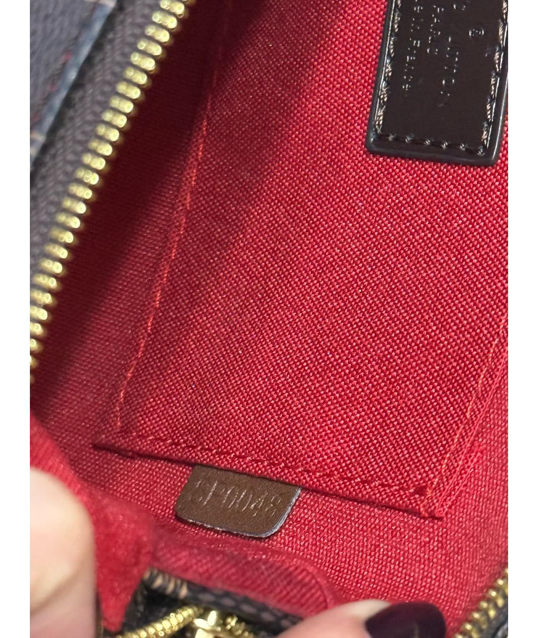 LOUIS VUITTON Коричневая сумка через плечо, фото 6