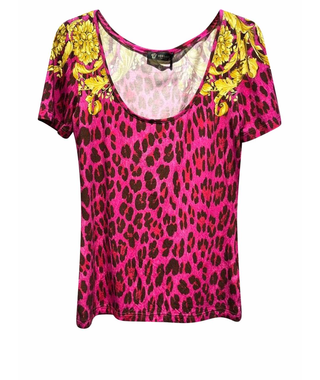 VERSACE Мульти футболка, фото 1
