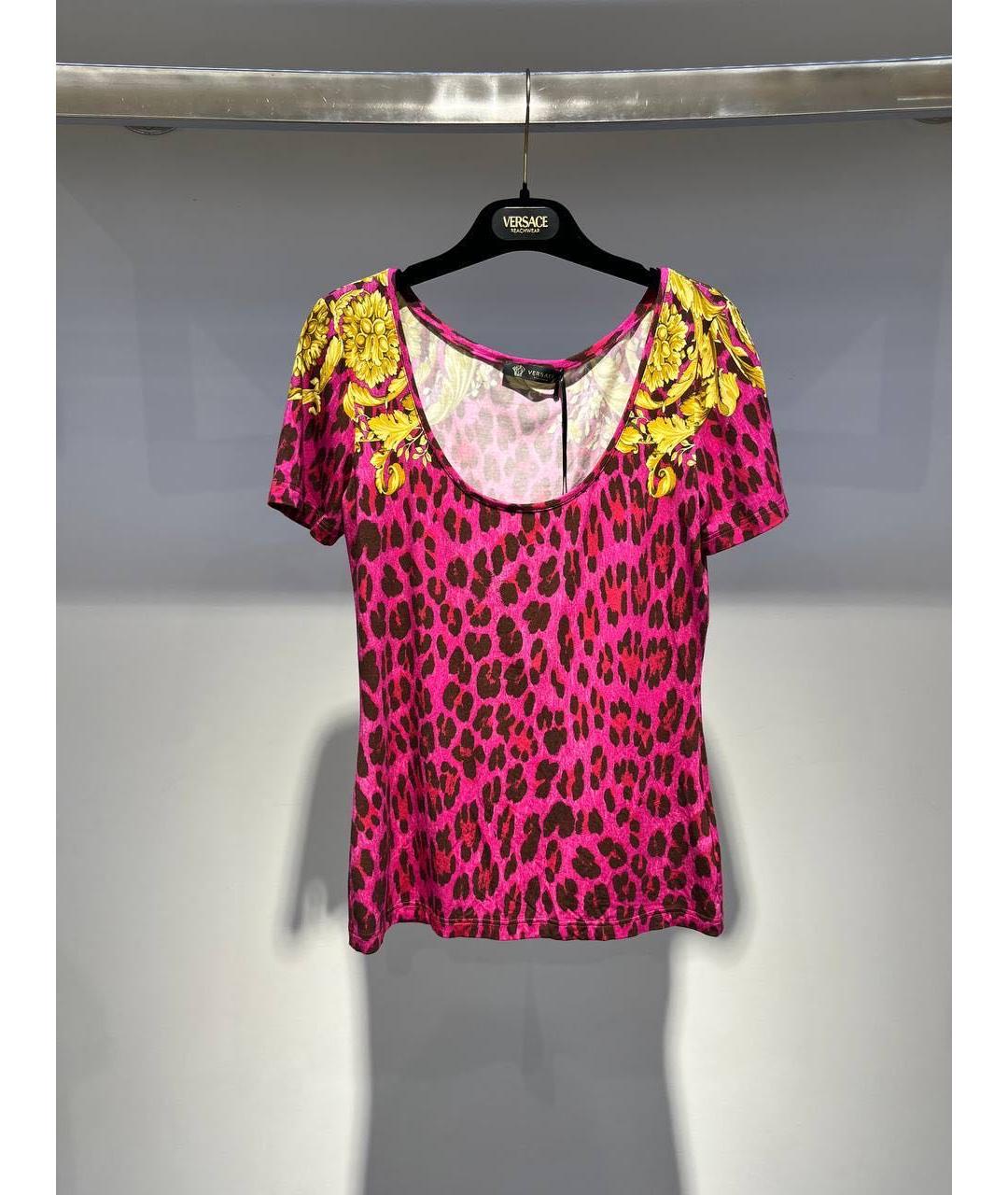 VERSACE Мульти футболка, фото 3