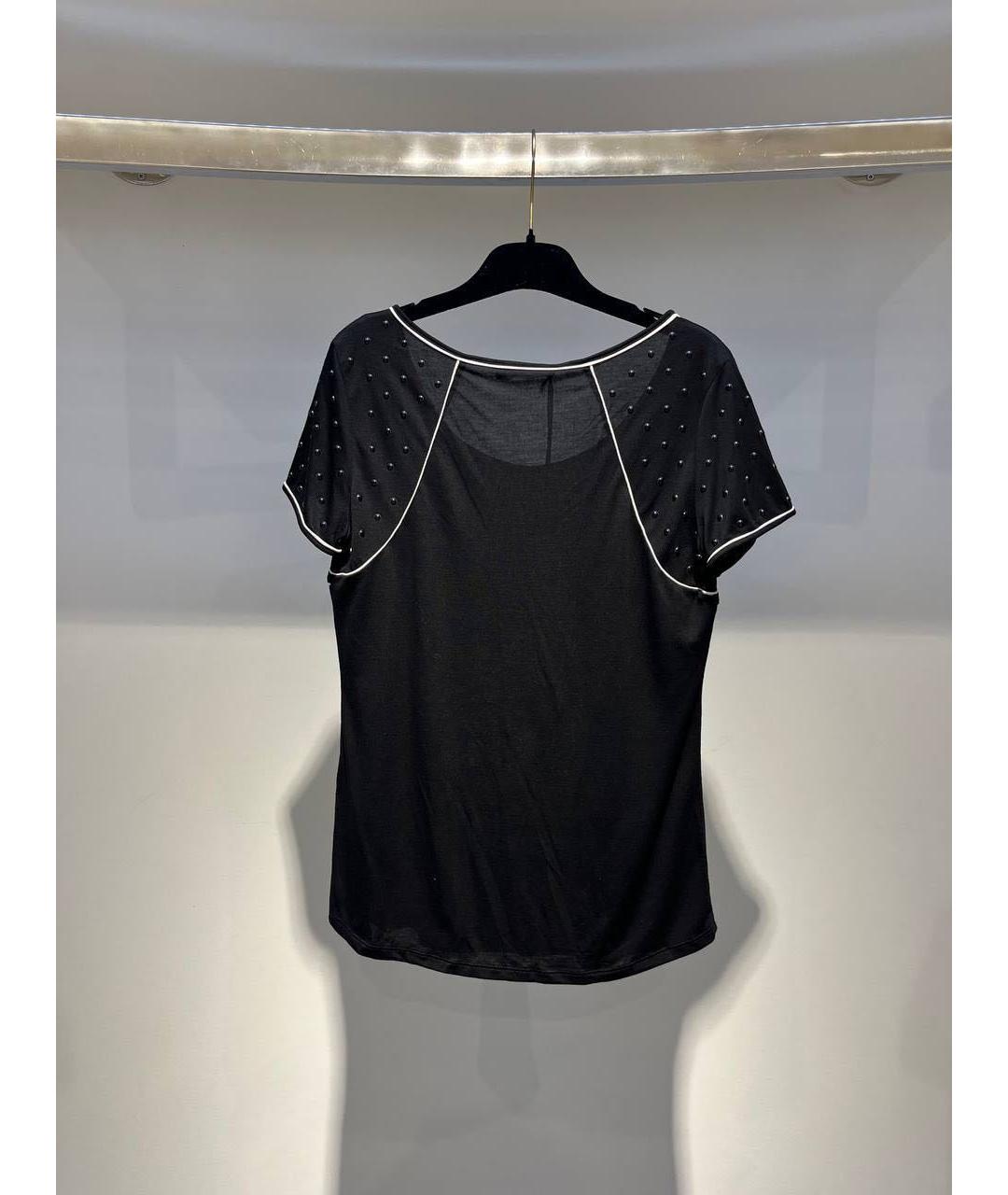 VERSACE Черная футболка, фото 2